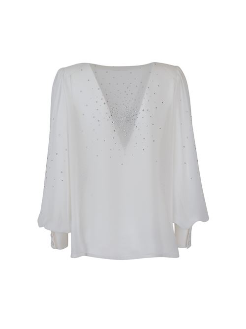 blusa con strass NENETTE | 38BB-FELZ0004