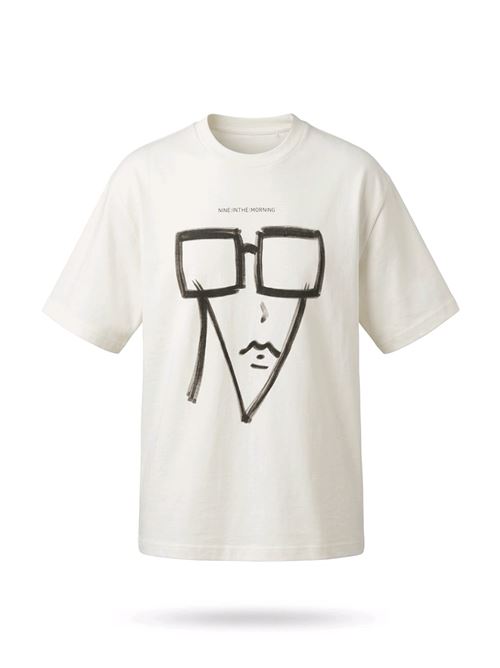 t-shirt hailey NINE:INTHE:MORNING | 9FW26-HLY09RICBIANCO