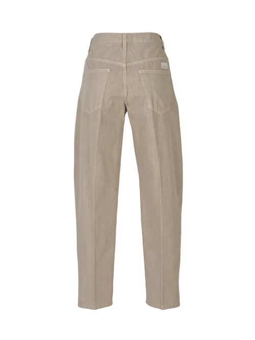 pantalone carrot minerva NINE:INTHE:MORNING | SS24-MIN10SABBIA