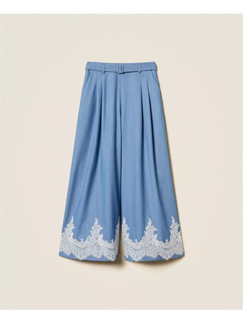 pantaloni pizzo TWINSET | 261AP229113291