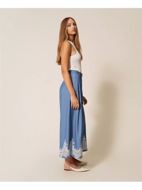pantaloni pizzo TWINSET | 261AP229113291